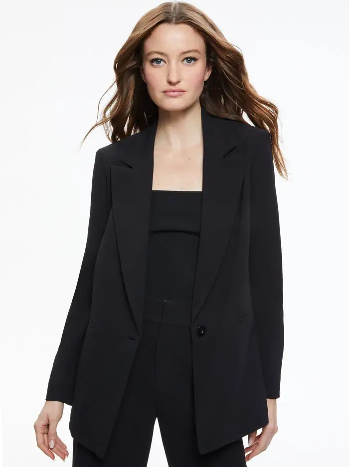 DENNY NOTCH COLLAR BOYFRIEND BLAZER